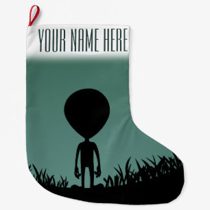 Alien Christmas Stocking Custom Alien Stocking