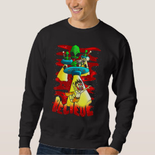 Alien Clothing Aliens Apparel Believe Sweatshirt