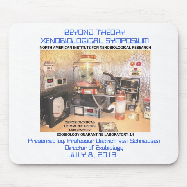 Alien Communication Symposium Mouse Pad (Front)