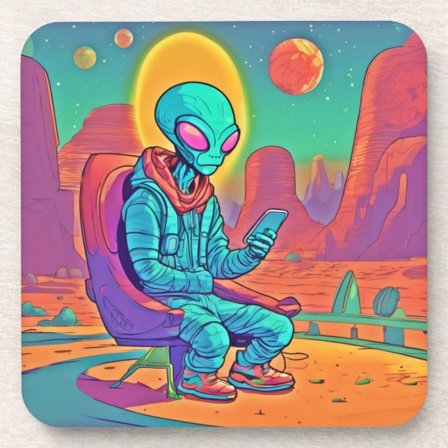 Alien Coolness Unleashed Coaster (Front)