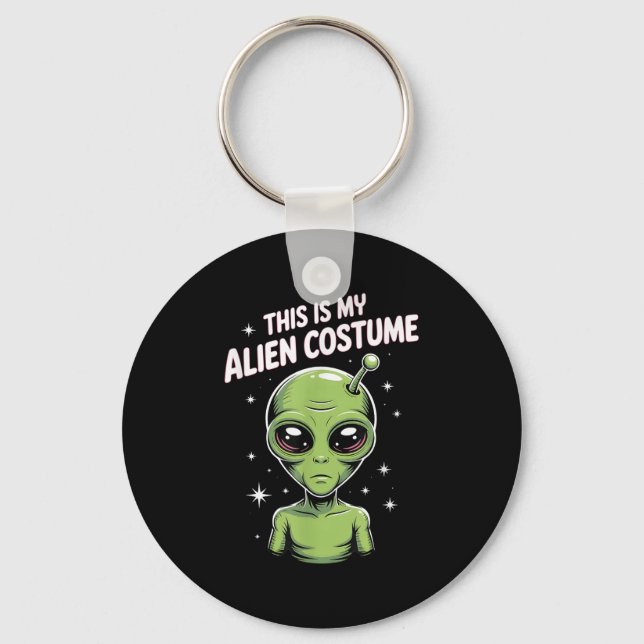 Alien Costume  Key Ring (Front)