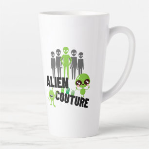 Alien couture.w latte mug