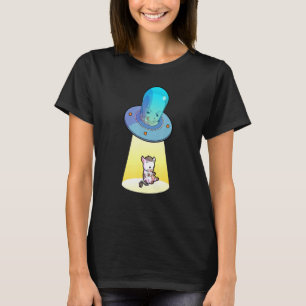 Alien Cow Abduction Extraterrestrial Ufo Conspirac T-Shirt