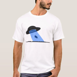 Alien Cow Abduction T-Shirt