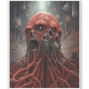 Alien Creature Sci-fi Horror Art