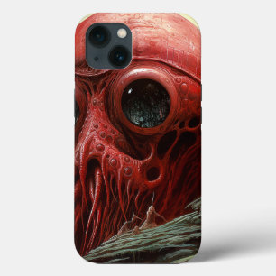 Alien Creature Sci-fi Horror Art iPhone 13 Case
