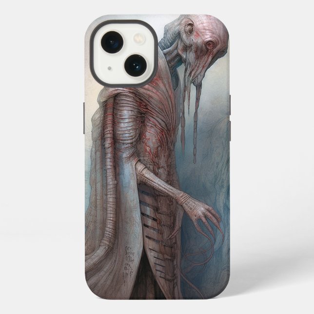 Alien Creature Science Fiction iPhone Case (Back)