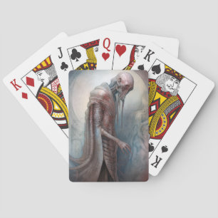 Alien Creature Science Fiction Playing Cards