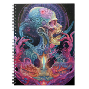 Alien Creature Surreal Horror Art Notebook