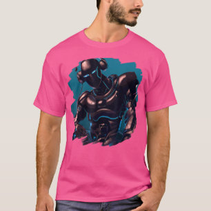 Alien Cyborg DJ Robot Record Techno Music Cool Ali T-Shirt