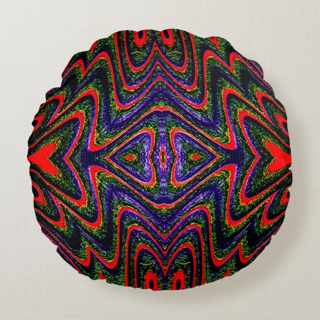 Alien Dance....... Round Cushion (Front)
