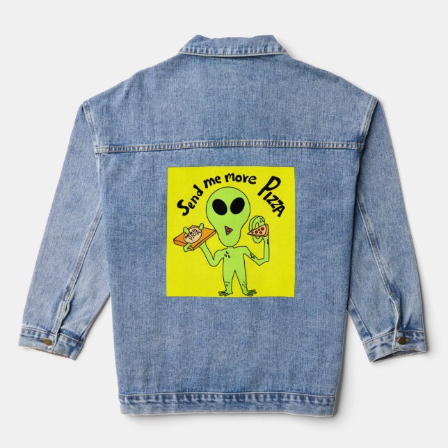 Alien Denim Jacket (Back)