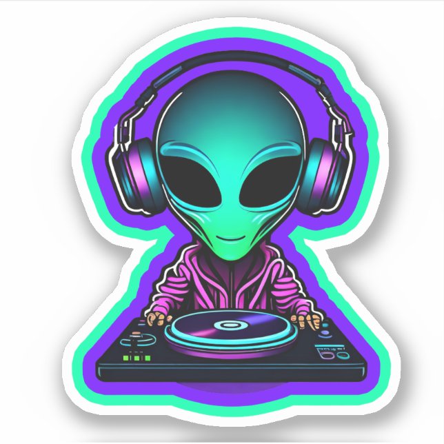 Alien DJ (Front)