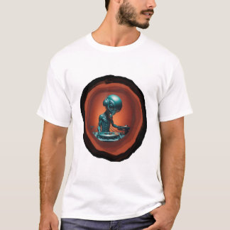 Alien dj  T-Shirt