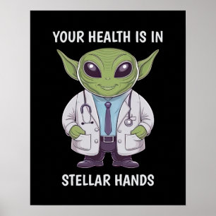 Alien Doctor Poster