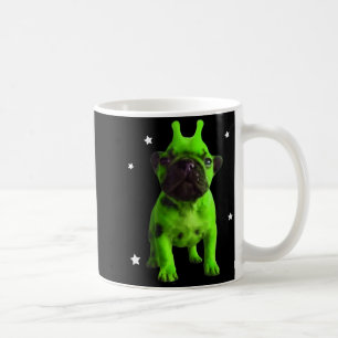 Alien Dog Meme Retro Silly Dog Vintage Space Pibbl Coffee Mug