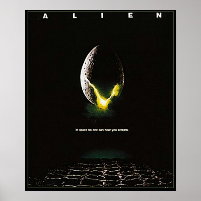 Alien Egg Movie Film Poster (Front)