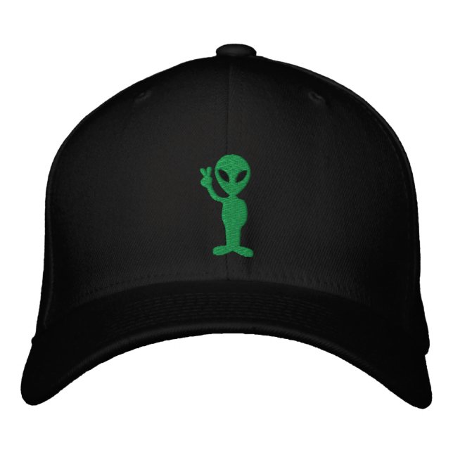 Alien Embroidered Hat (Front)