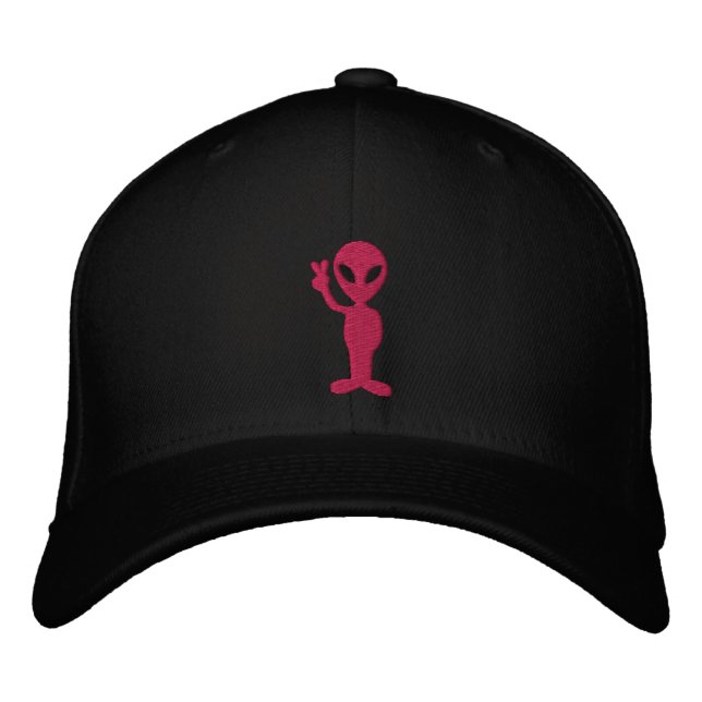 Alien Embroidered Hat (Front)