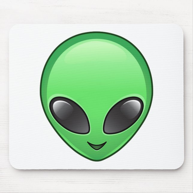 alien emoji mouse mat (Front)