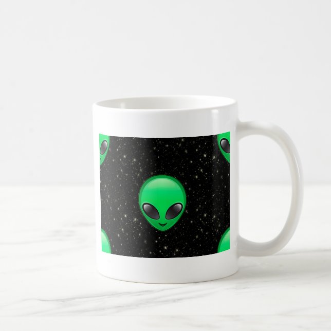 alien emojis coffee mug (Right)