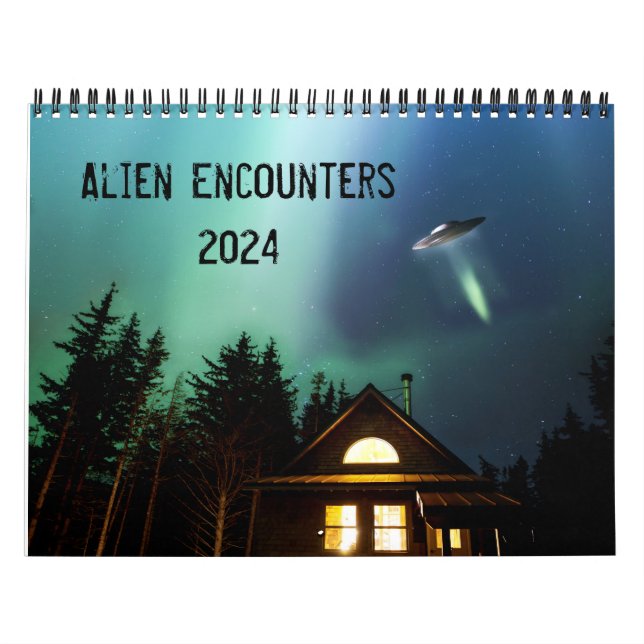 Alien Encounters 2023 Calendar (Cover)