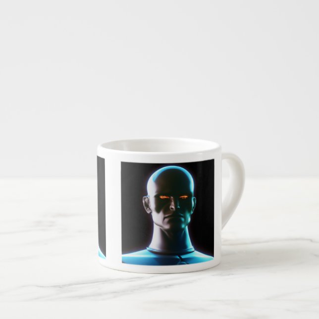 Alien Espresso Mug  (Front Right)