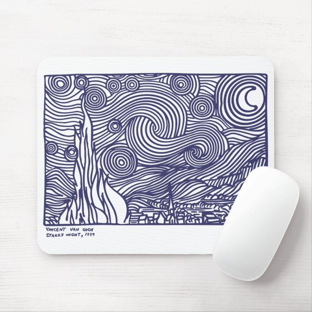 Alien Exist Mouse Mat (With Mouse)