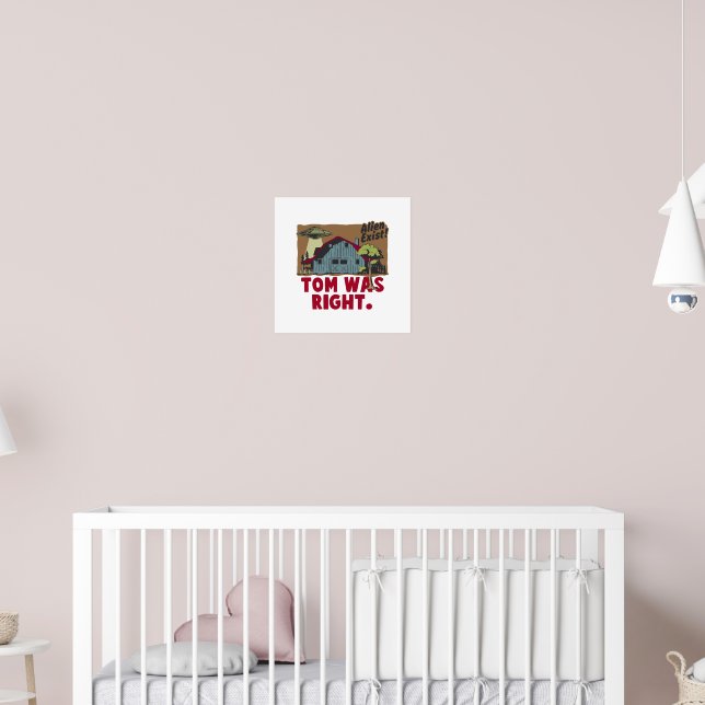 alien exist poster (Nursery 2)