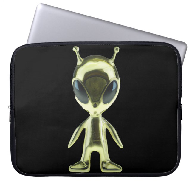 Alien Extraterrestrial Laptop Sleeve (Front)