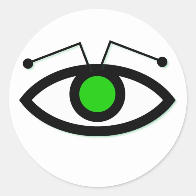 Alien Eye Sticker (Front)