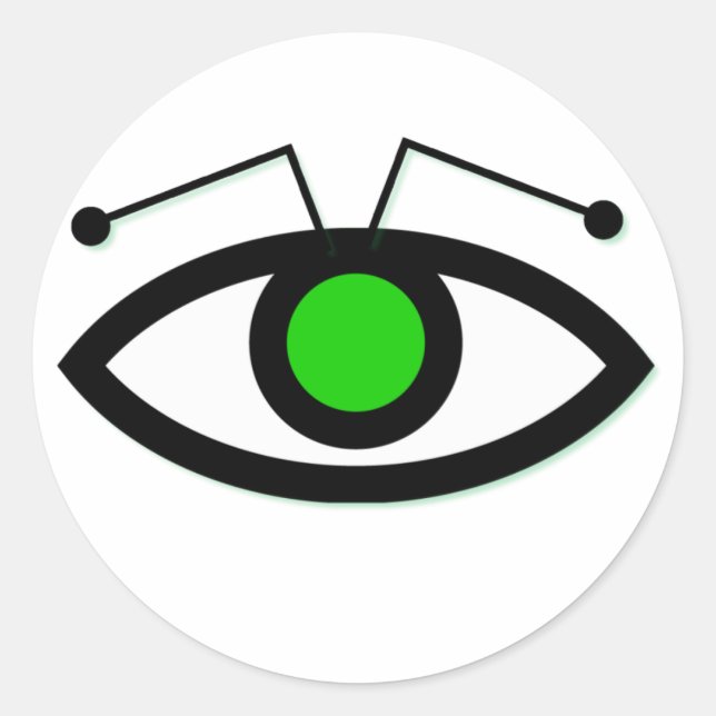 Alien Eye Sticker (Front)