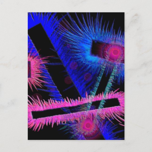Alien Eyes Postcard (Front)