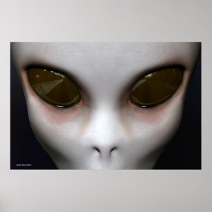 Alien eyes poster