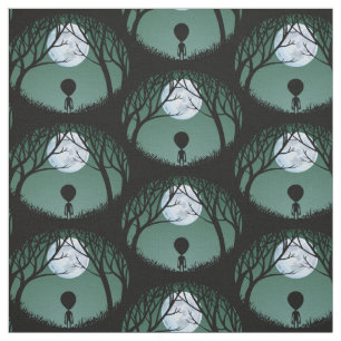 Alien Fabric Cute Alein Fabric Custom E.T. Fabric