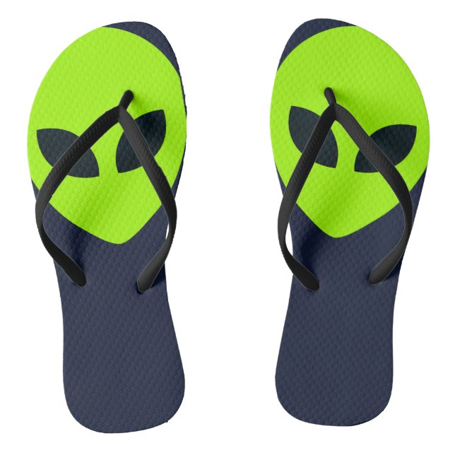 ALIEN FACE FLIP FLOPS (Footbed)