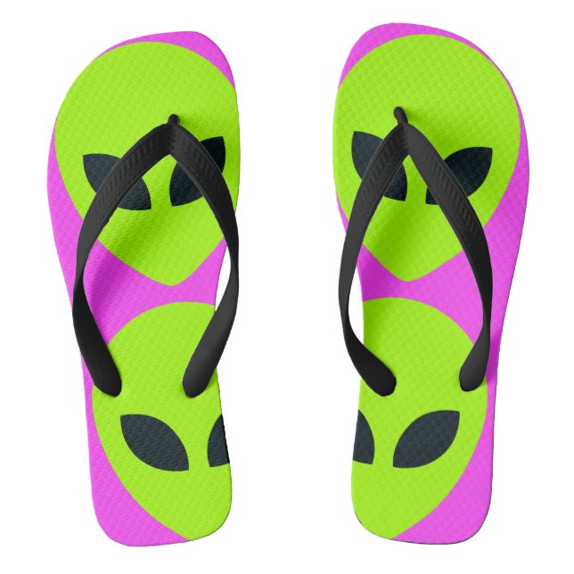 ALIEN FACE FLIP FLOPS (Footbed)