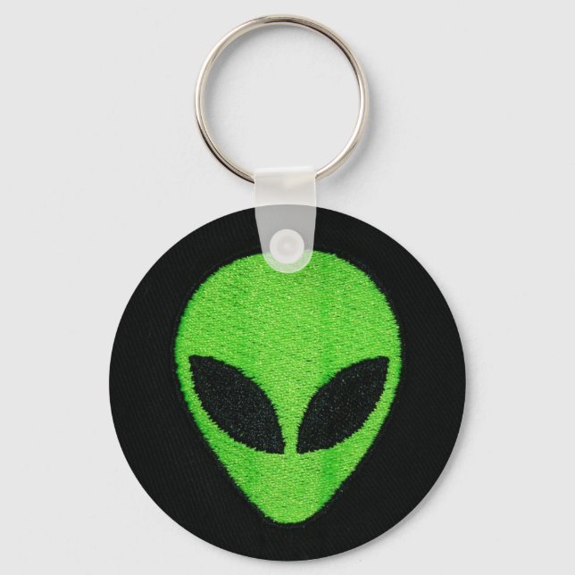Alien face keychain (Front)