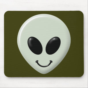 Alien Face Mouse Mat