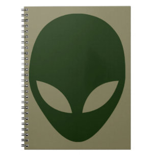 Alien Face Notebook