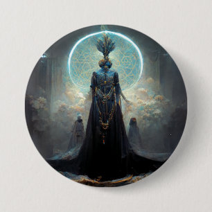 Alien Fae 3 Fantasy Sci-Fi 7.5 Cm Round Badge