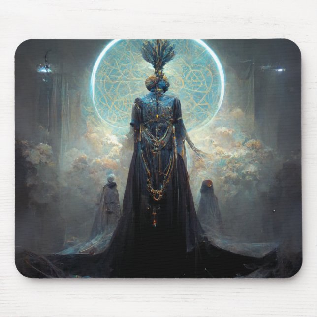 Alien Fae 3 Fantasy Sci-Fi Mouse Mat (Front)