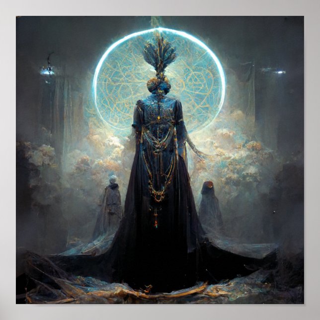 Alien Fae 3 Fantasy Sci-Fi Poster (Front)