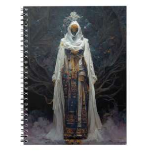 Alien Fae Fantasy Sci-Fi Notebook