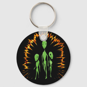 Alien Family Key Ring
