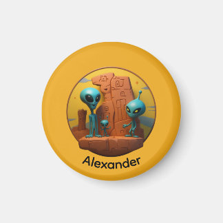 Alien Family Magnet