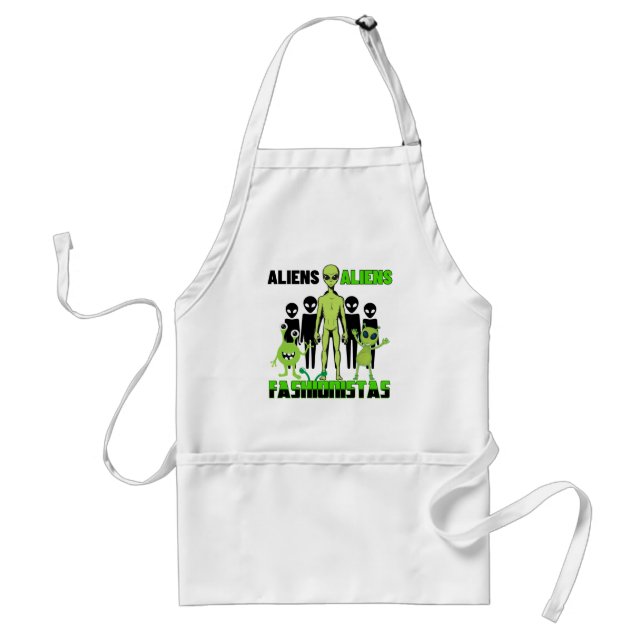 Alien fashionistas.w standard apron (Front)