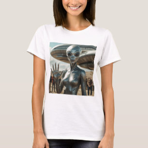 ALIEN Female HELLO T-Shirt