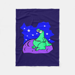 Alien Fleece Blanket