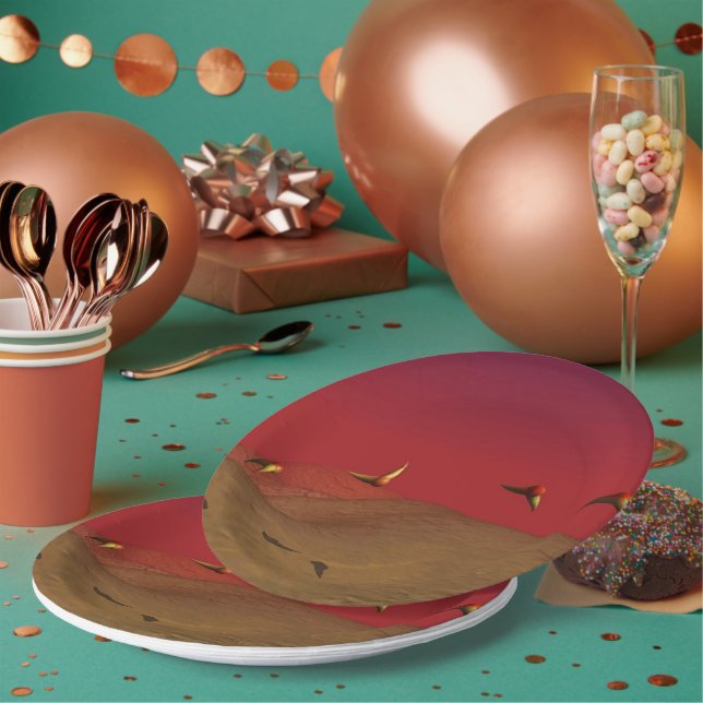 Alien Flight Paper Plate (Multi)